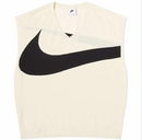 Nike Swoosh Men's Sweater Vest  - Coconut Milk/Black