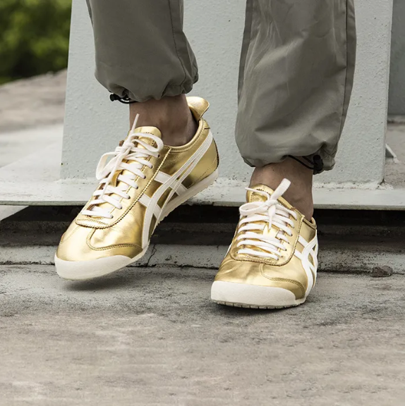 Onitsuka Tiger Mexico 66 Gold White