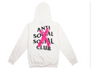 Anti Social Social Club Cancelled Hoodie - White