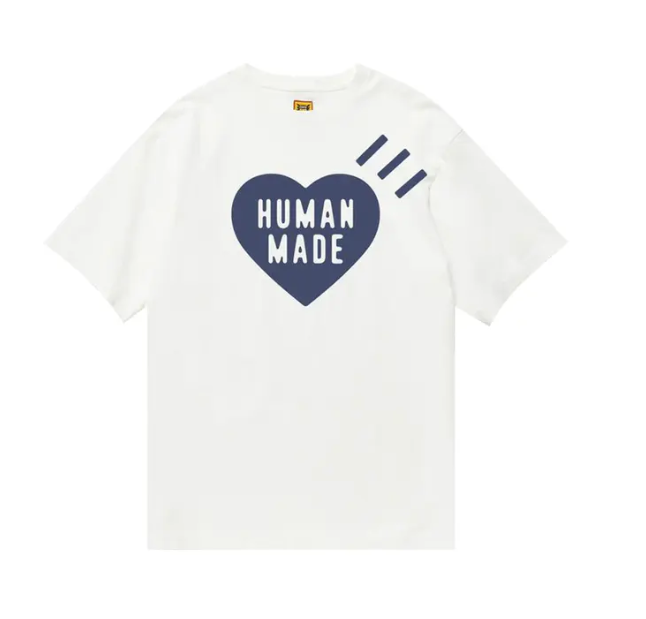 Human made T-SHIRT 02.26.2024 - White Navy