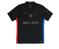 Travis Scott x FC Barcelona 2024/25 Match Away Cactus Jack Jersey - Black
