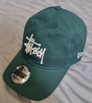 Stussy New Era 9Twenty Basic Strapback - Dark Green