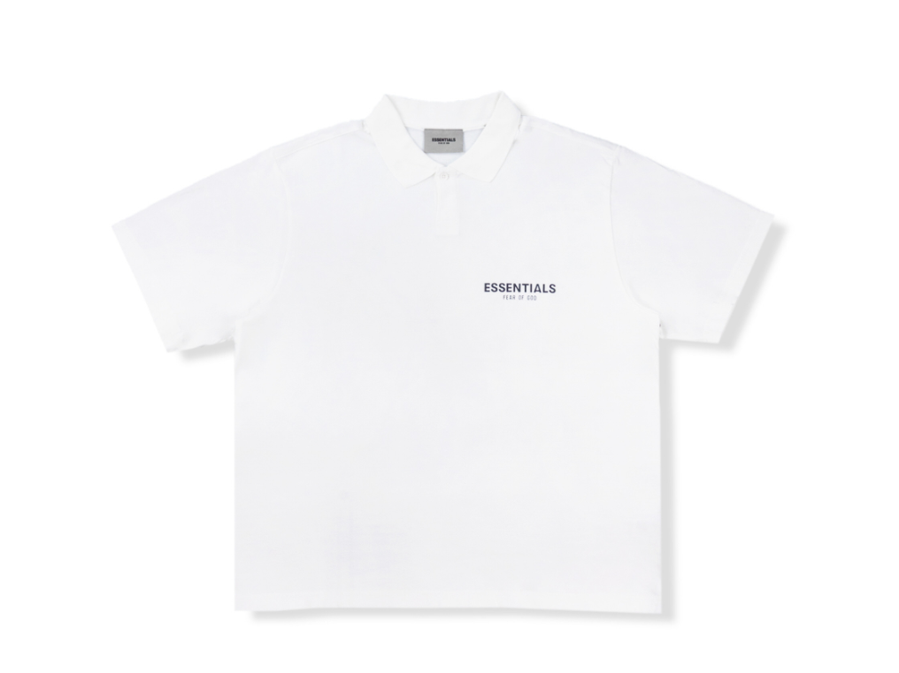 FEAR OF GOD ESSENTIALS polo  - WHITE