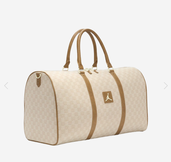 Jordan Monogram Duffle Bag 40L Coconut Milk  - Coconut Milk