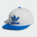 Adidas Trefoil Snapback Hat - Off White / Blue Bird