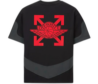 OFF WHITE x Jordan Tee - Black