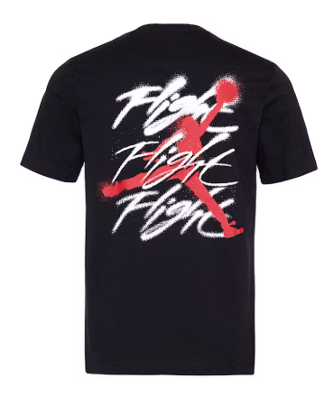 Jordan Graphic T-shirt - Black/Red/White