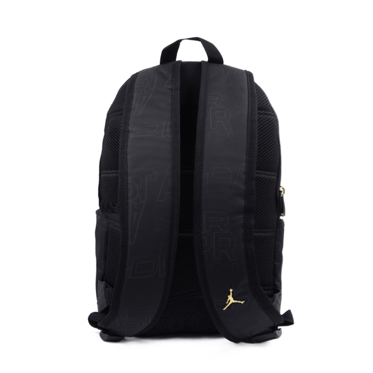 Air Jordan B&G Logo Backpack 'Black Gold’