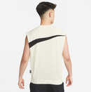 Nike Swoosh Men's Sweater Vest  - Coconut Milk/Black