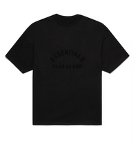 Fear of God Essentials Arch Logo Tee - Jet Black