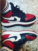 Jordan 1 Retro High - Bred Toe (GS)