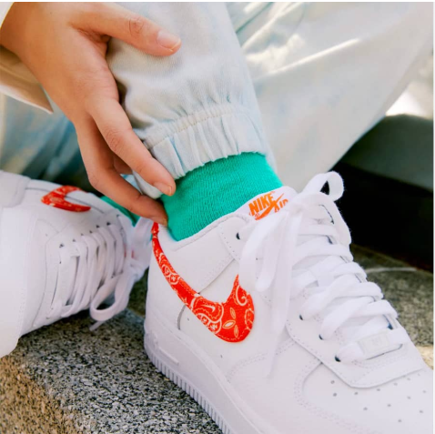 Nike Air Force 1 Low Orange Paisley (W)