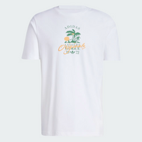 Adidas Originals Leisure League Logo Tee - White