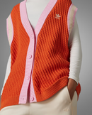 ADICOLOR 70S KNIT VEST - Craft Orange