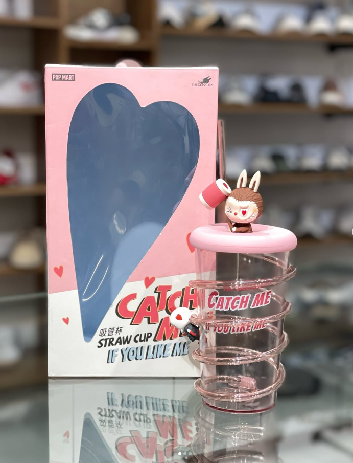 POP MART The Monsters Catch Me If You Like Me Series Straw Cup