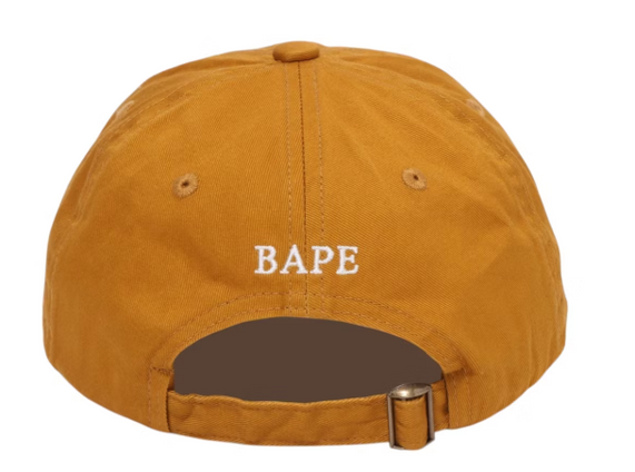 BAPE One Point Cap - Yellow