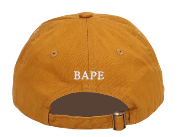 BAPE One Point Cap - Yellow