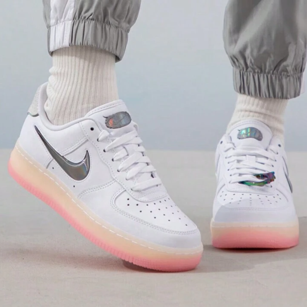 Nike Air Force 1 Low Year Of The Dragon Women's - White/Photon Dust-Pale Vanilla-Pink
