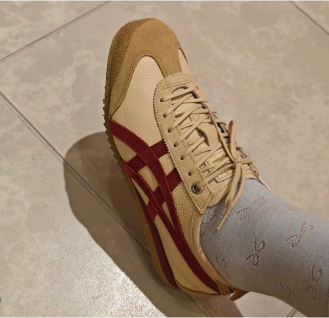 Onitsuka Tiger Mexico 66 SD Beige Beet Juice- Beige/Beet Juice