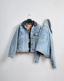 Stussy x Levi's Embossed Praglad Trucker JacketStussy-Rugged-Blue