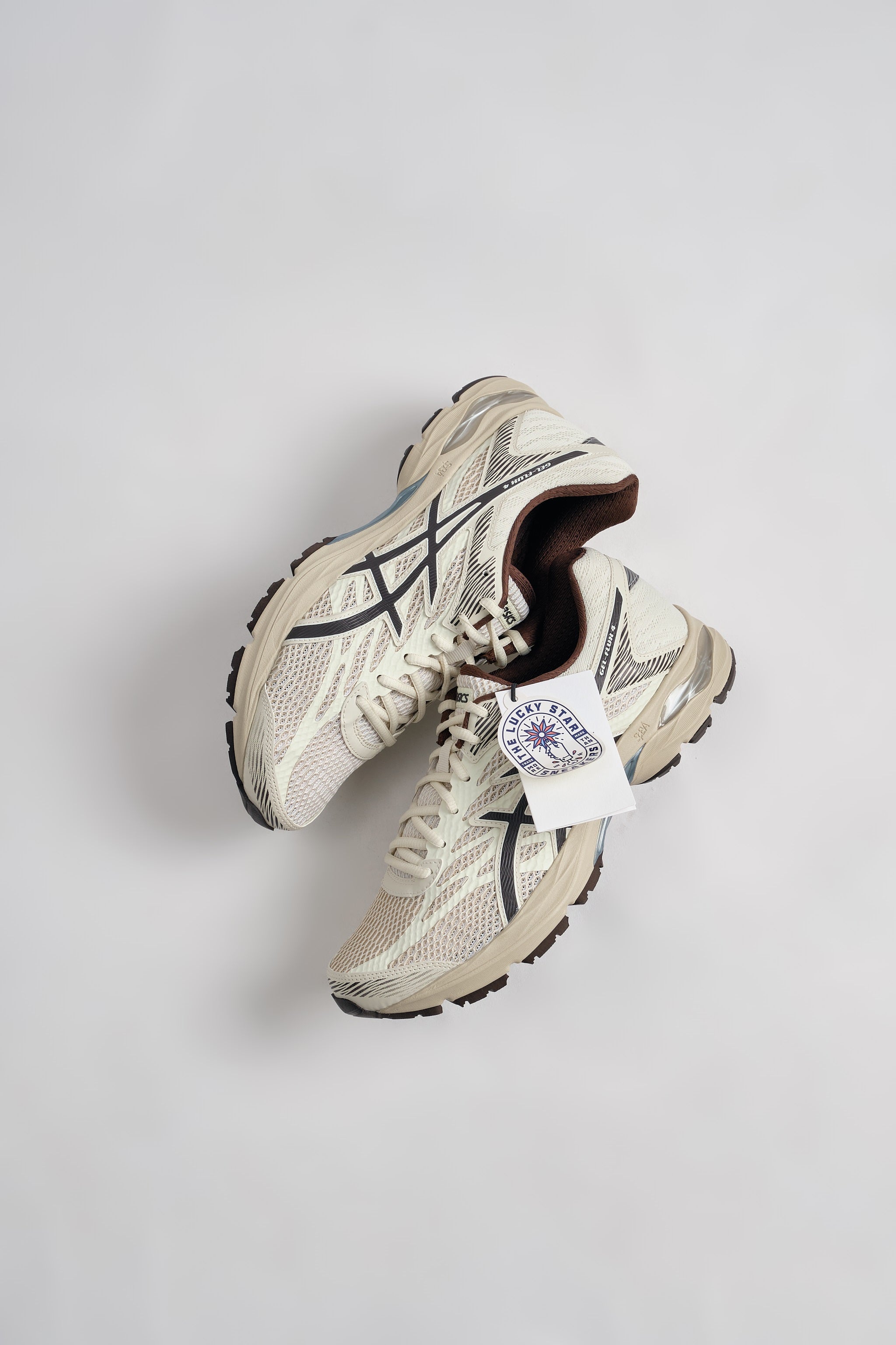 Asics Gel_Flux-White/Brown