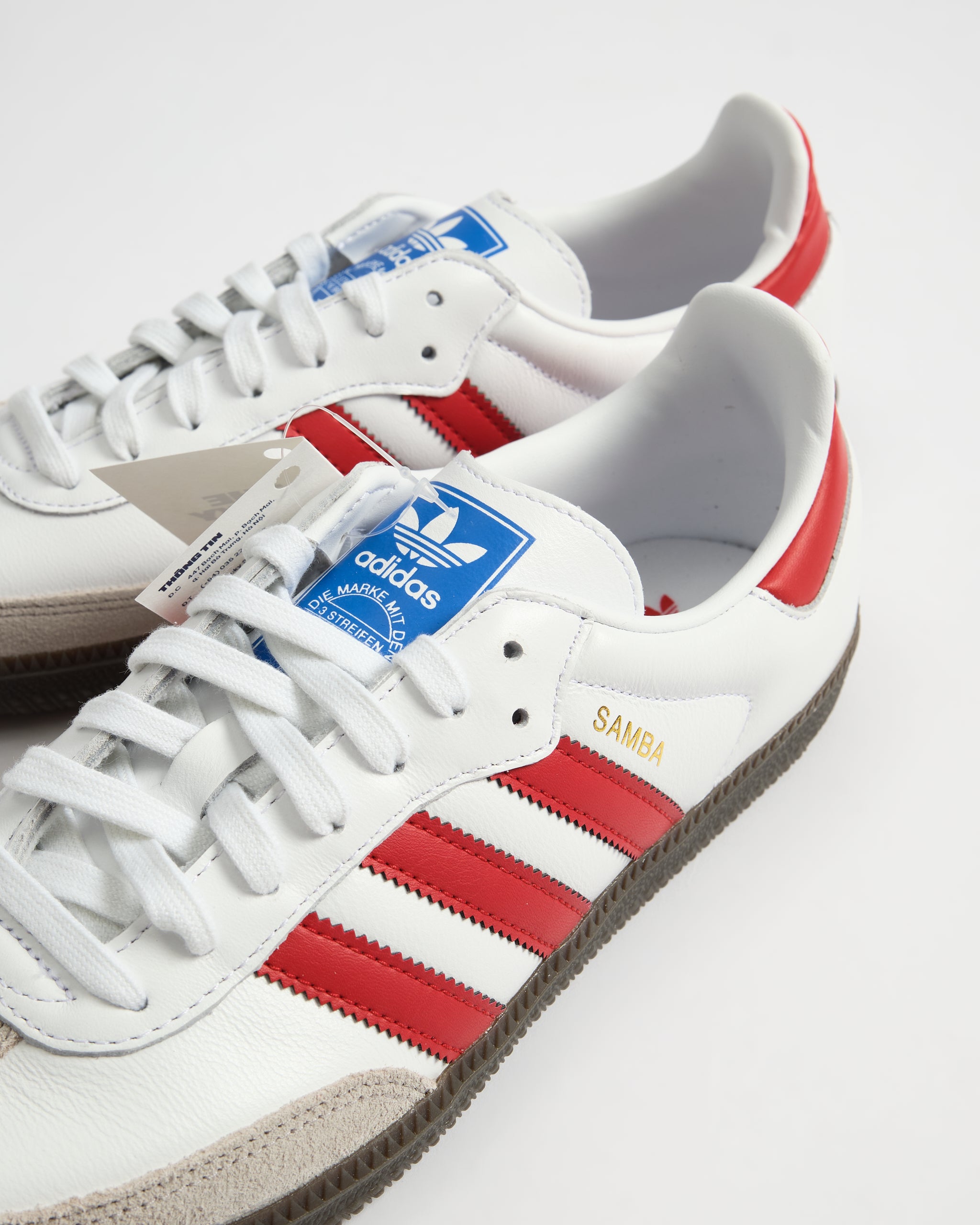 adidas Samba OGWhite Better Scarlet-FOOTWEAR WHITE/BETTER SCARLET/SUPPLIER COLOR