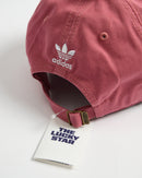 RELAXED STRAP-BACK HAT-PINK