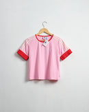 ADICOLOR 70S KNIT TEE- True Pink