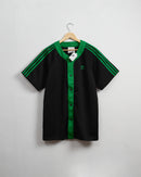 ADICOLOR CLASSICS+ SHORT SLEEVE SHIRT- Black / Green