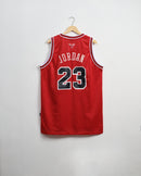 NIKE NBA Chicago Bulls Michael Jordan Mitchel-RED/WHITE/BLACK