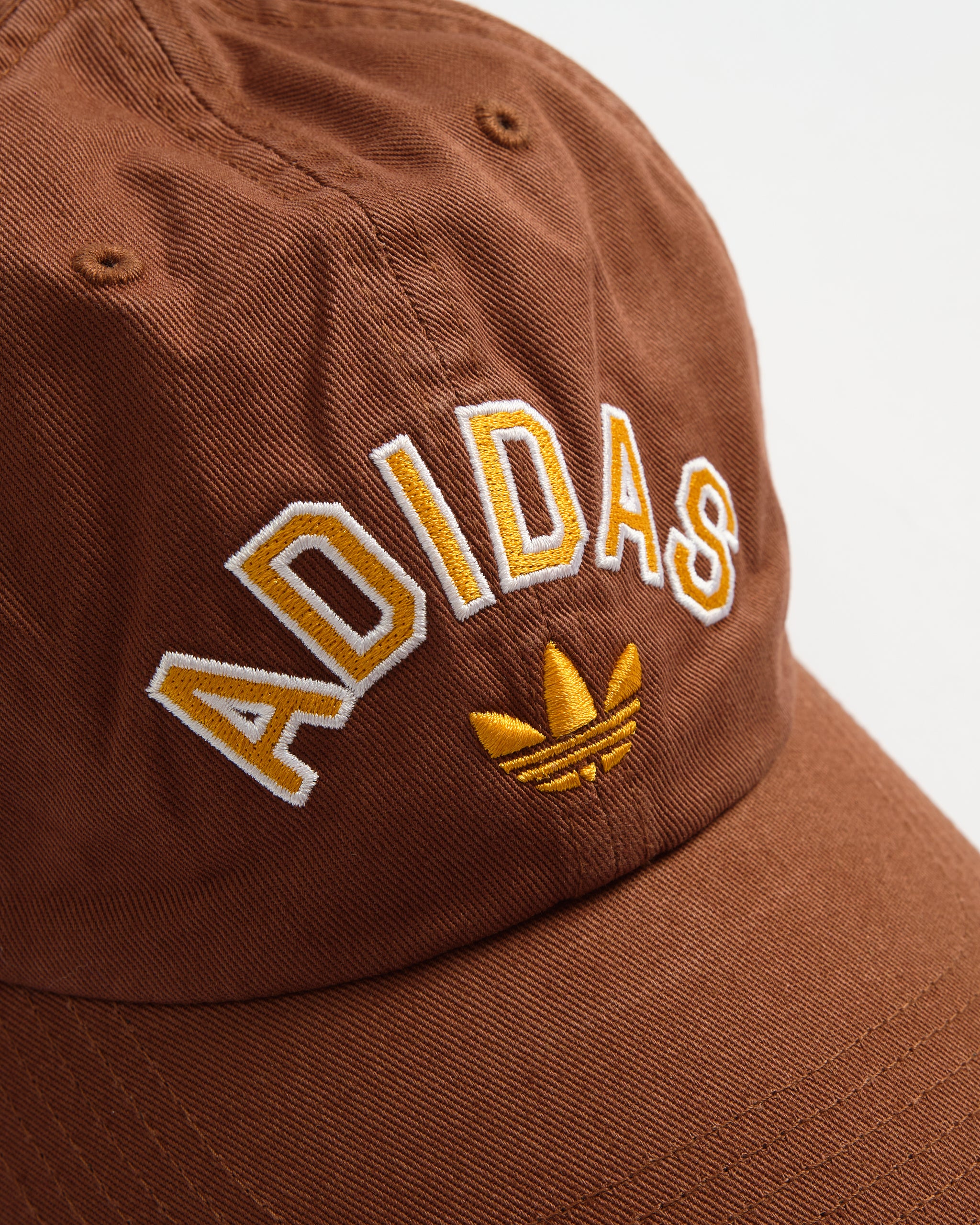 adidas Relaxed New Prep Hat-BROWN