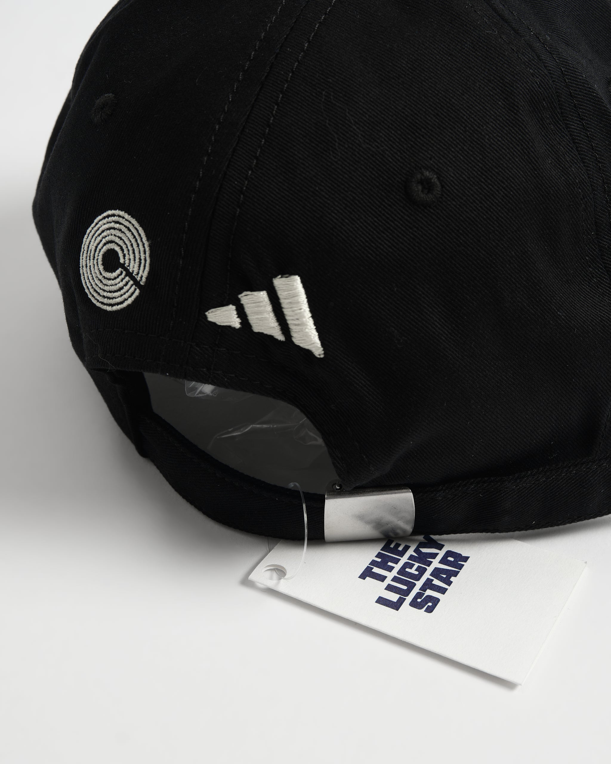 Men's Black X Adidas Calabasas Baseball Cap-BLACK