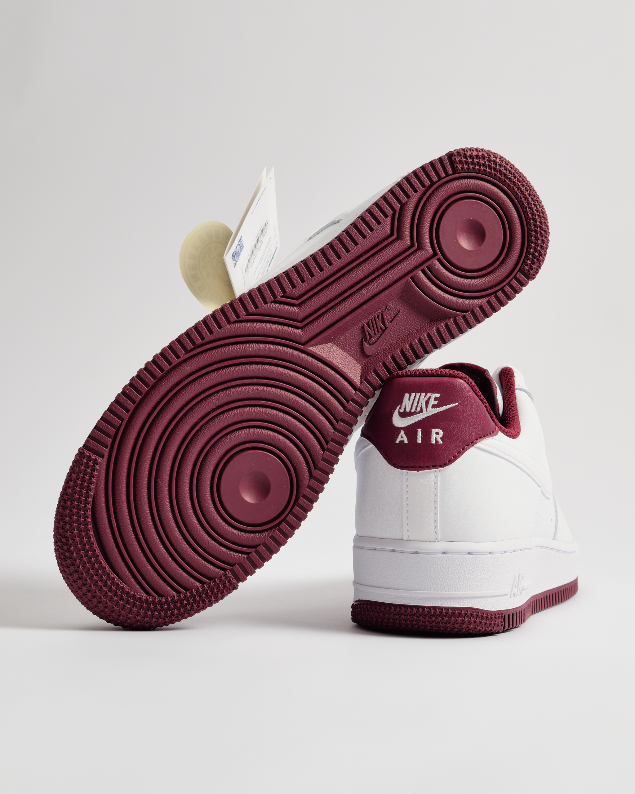 Nike Air Force 1 Low ’07-White Dark Beetroot