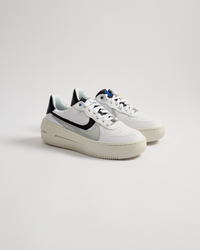 Nike Air Force 1 PLT.AF.ORM-White Metallic Silver Black