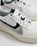 Nike Air Force 1 PLT.AF.ORM-White Metallic Silver Black