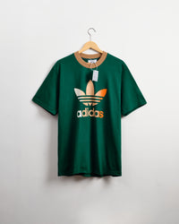 ADICOLOR 70S PREMIUM TREFOIL TEE-Dark Green