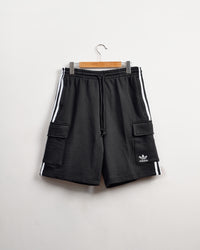 ADICOLOR CLASSICS 3 STRIPES CARGO SHORTS-BLACK