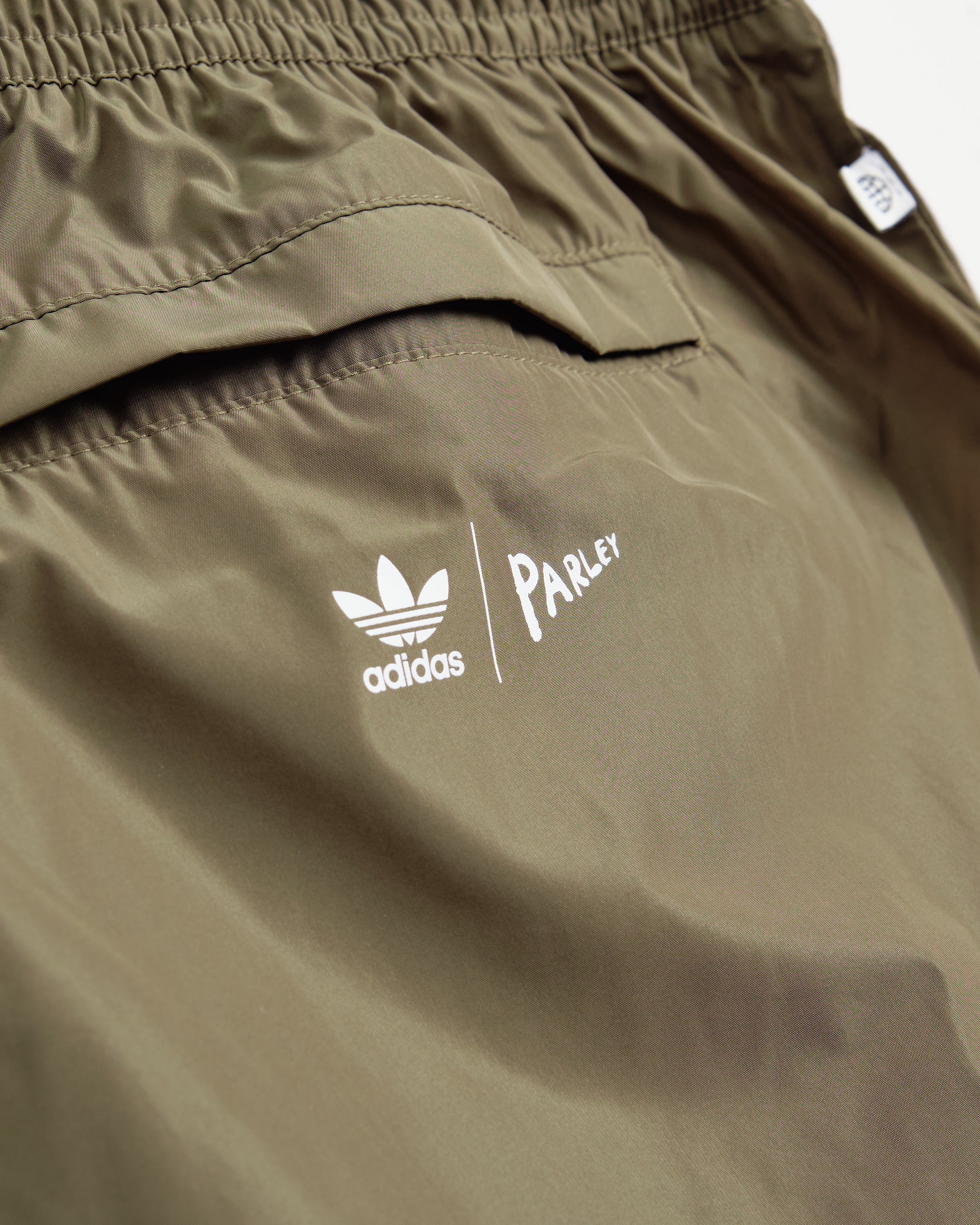 ADIDAS PARLEY ADICOLOR SHORTS-Olive Strata