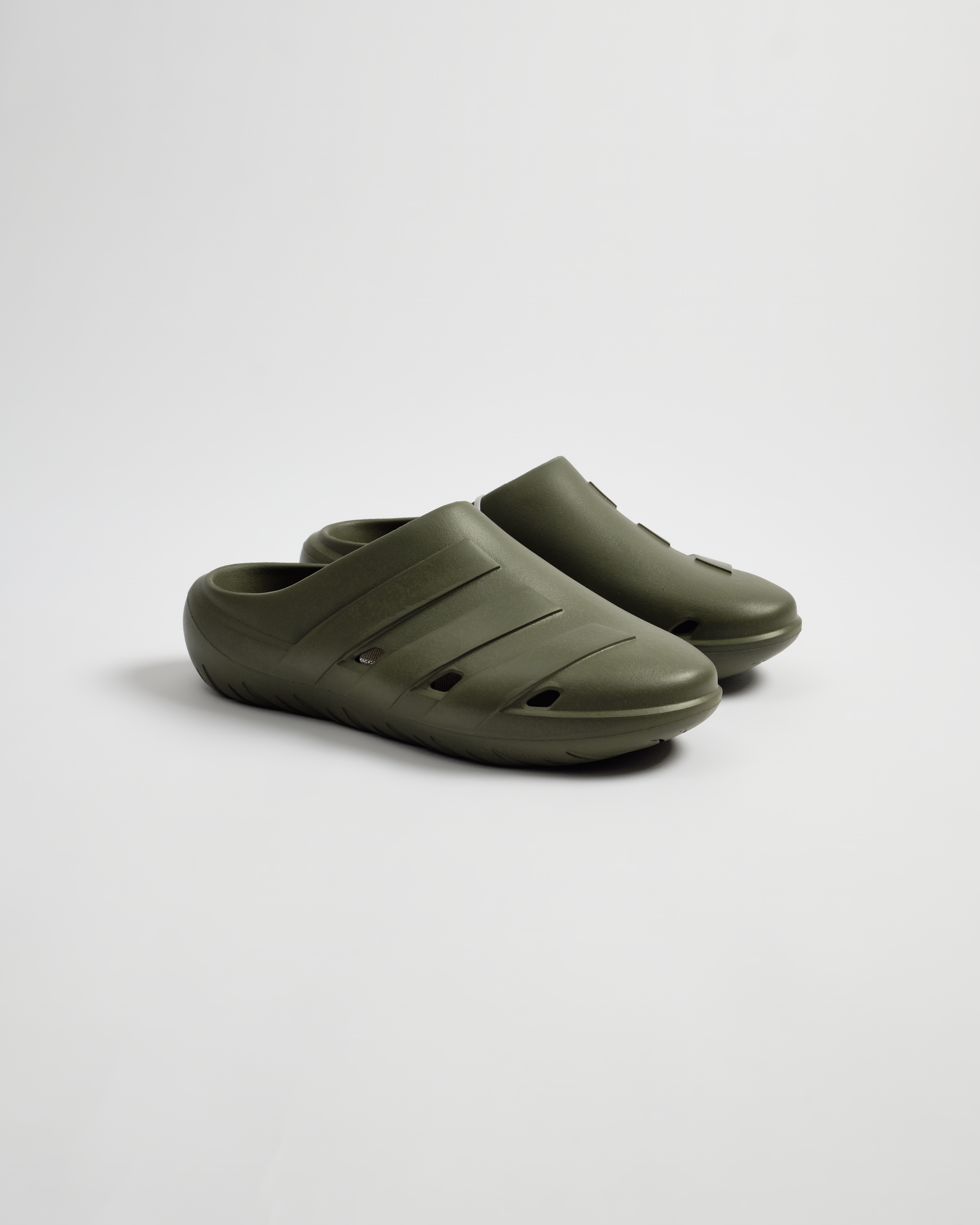 ADICANE CLOGS-Olive Strata