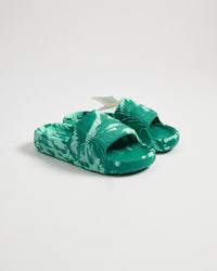 ADILETTE 22 SLIDES-Pulse Mint / Court Green