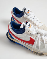 Nike Zoom Cortez SP-Sacai White University Red Blue