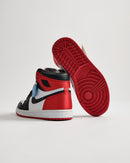 Jordan 1 Retro High-Satin Black Toe (W)