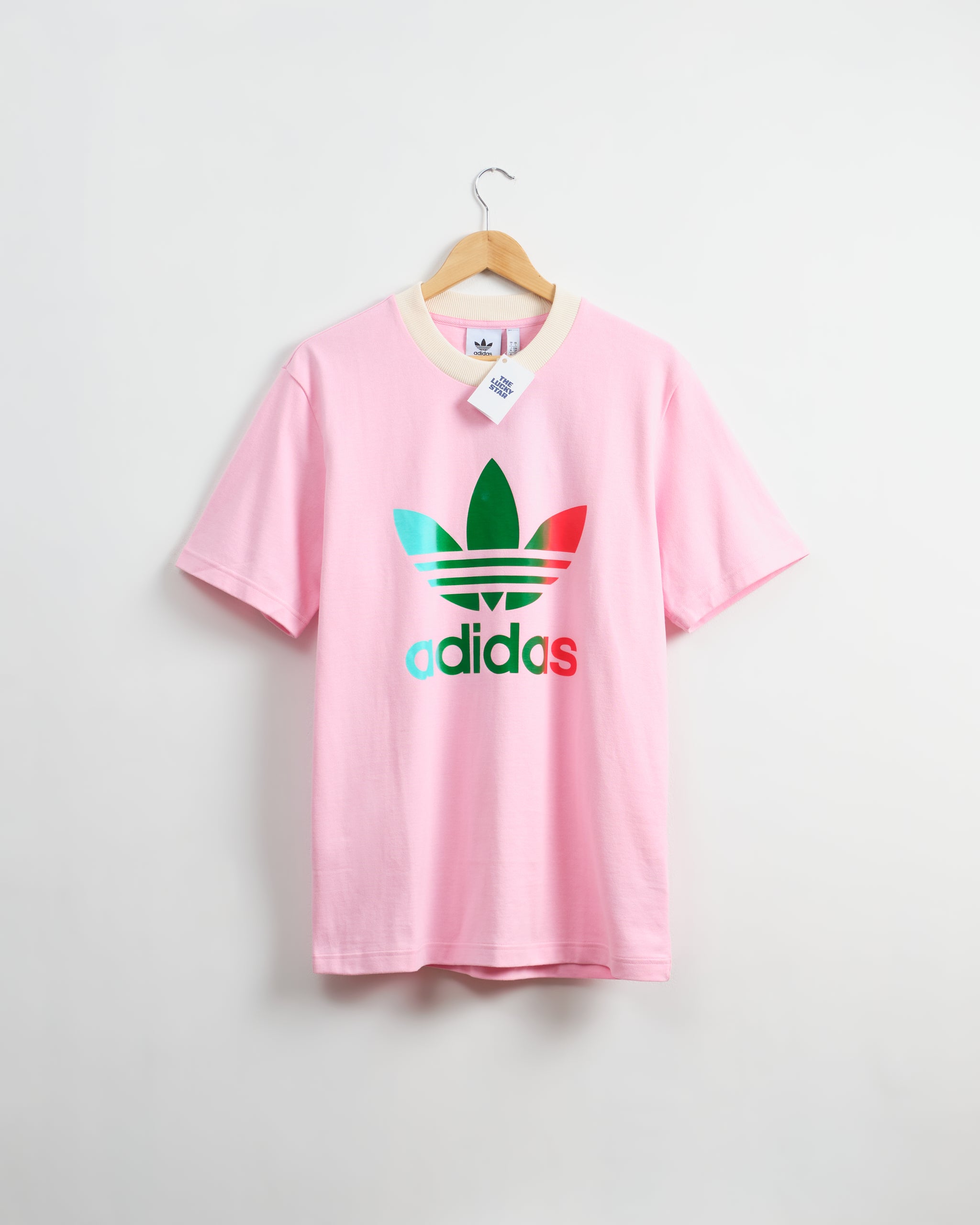 ADICOLOR 70S PREMIUM TREFOIL TEE-True Pink