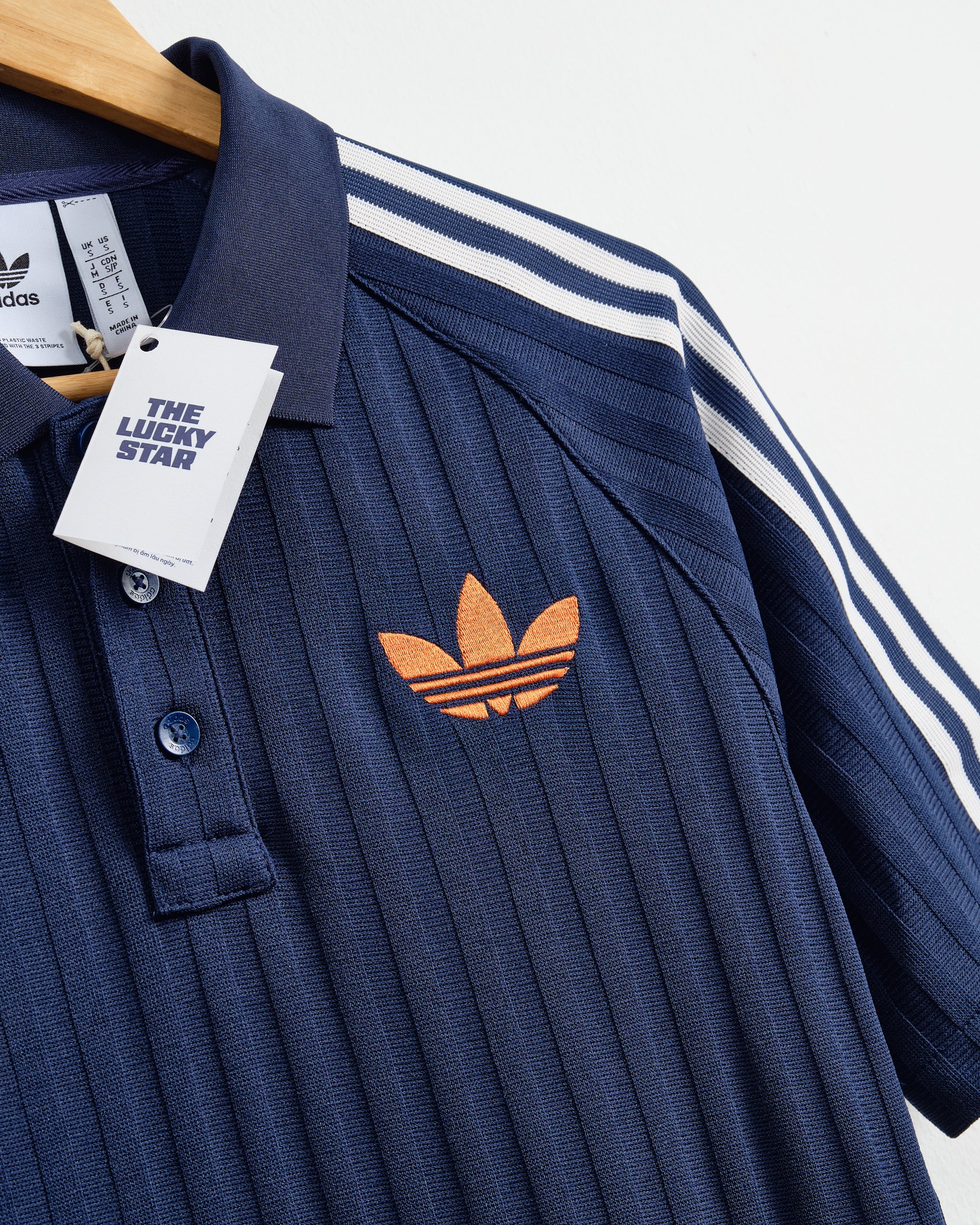 ADICOLOR 70s VINTAGE POLO ネイビー XS adidas originals Adicolor 70s Vintage Polo Shirt 'Navy' IP6975