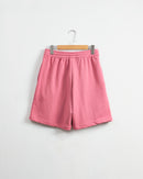 ADIDAS ALL SZN FRENCH TERRY SHORTS-Pink Strata