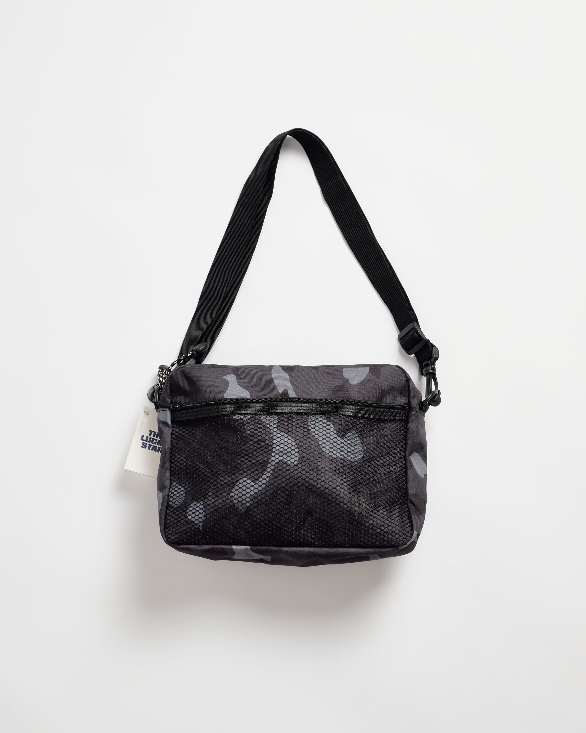 BAPE KID SHOULDER BAG 2022 AUTUMN COLLECTION-BLACK CAMO