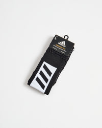 ADIDAS ALPHASKIN MAXIMUM CUSHIONED CREW SOCK-BLACK