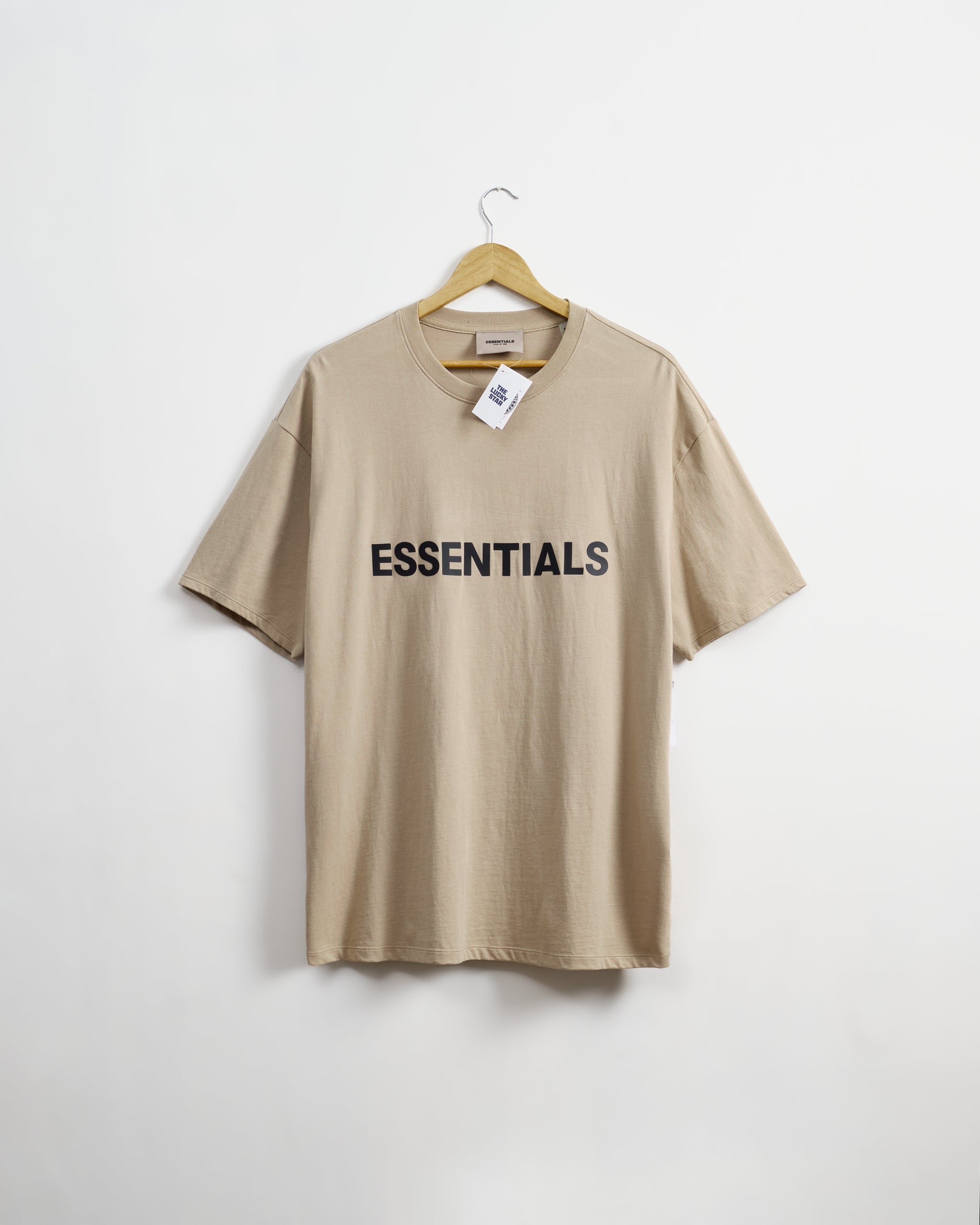 Fear of God Essentials T Shirt-Tan