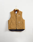 CARHARTT VEST-BROWN