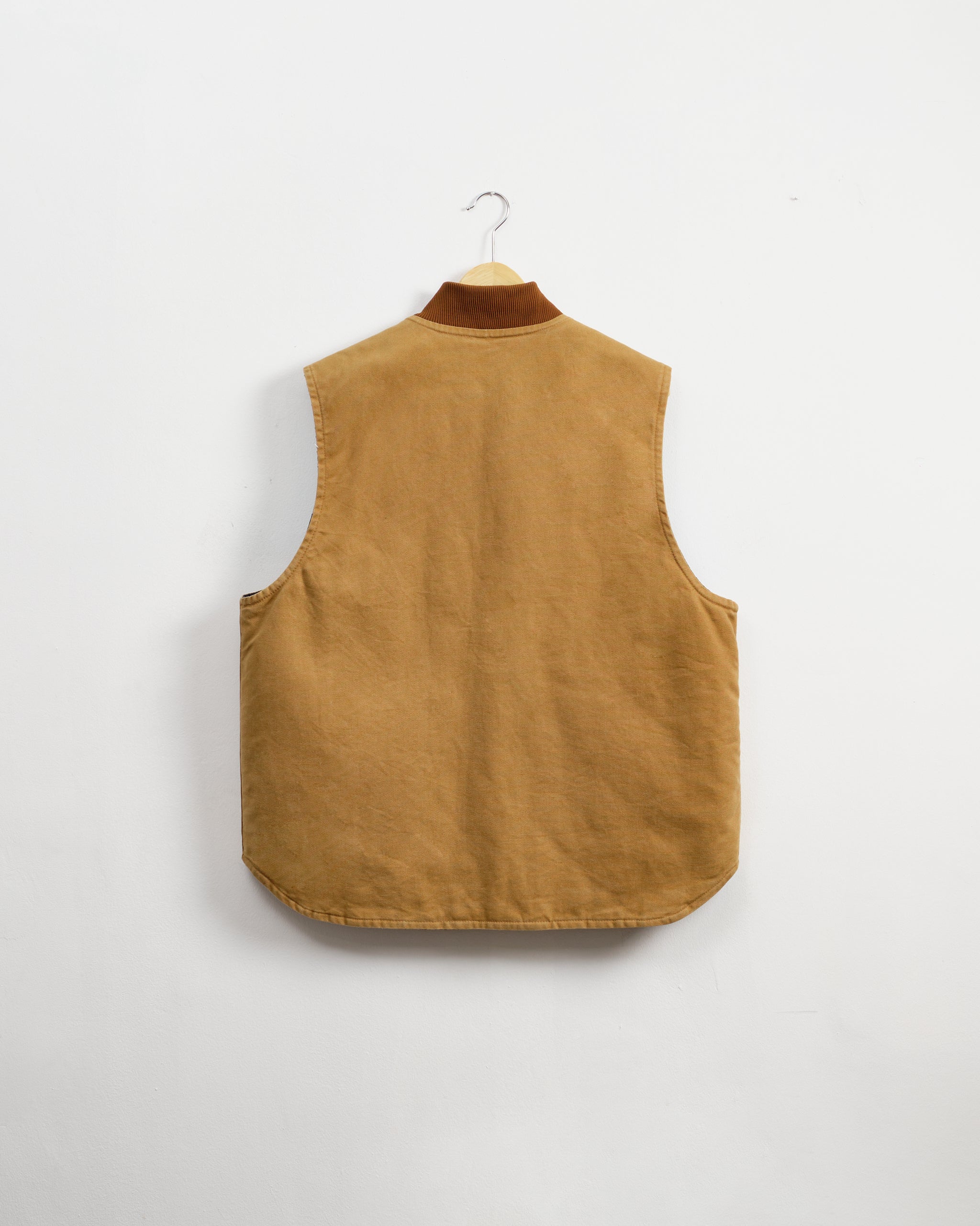 CARHARTT VEST-BROWN